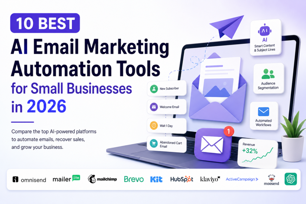 10 Best AI Email Marketing Automation Tools for Small Businesses in 2026 1 10 Best AI Email Marketing Automation Tools for Small Businesses in 2026