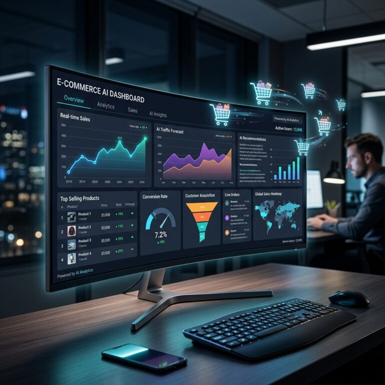 Shopify AI dashboard