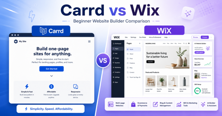 carrd vs wix