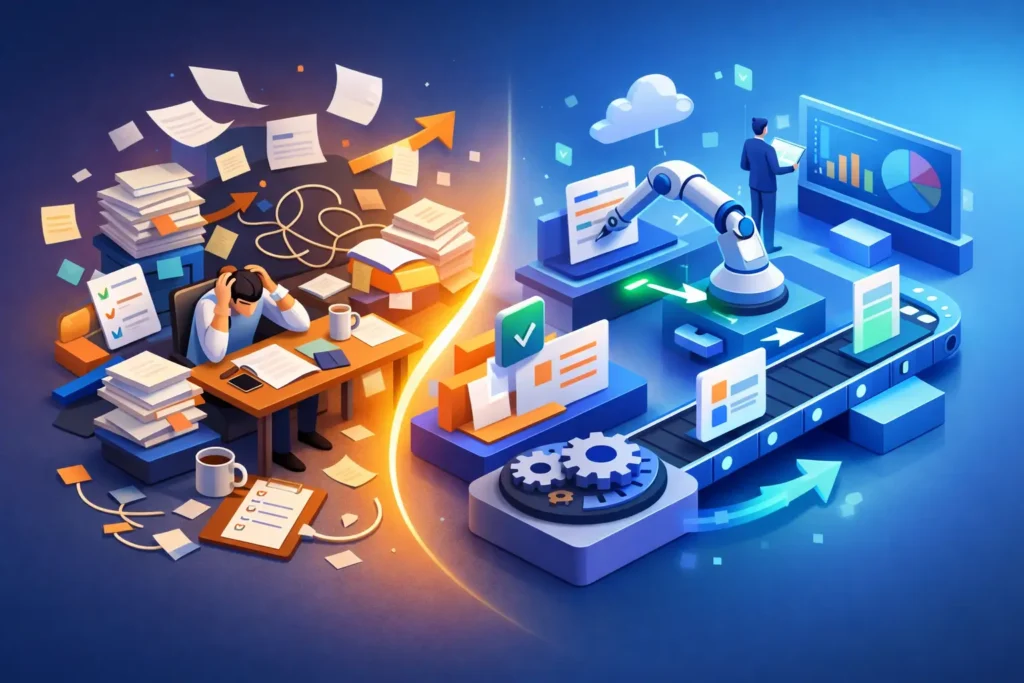 How to Replace Manual Workflows Without Chaos