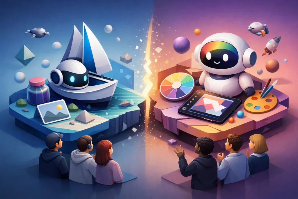 Midjourney vs Canva AI: Which Fits Your Team?