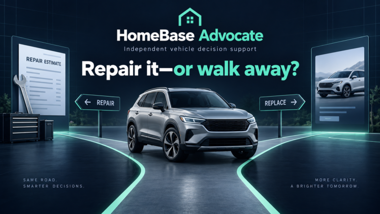 HomeBase Advocate Repair or replace