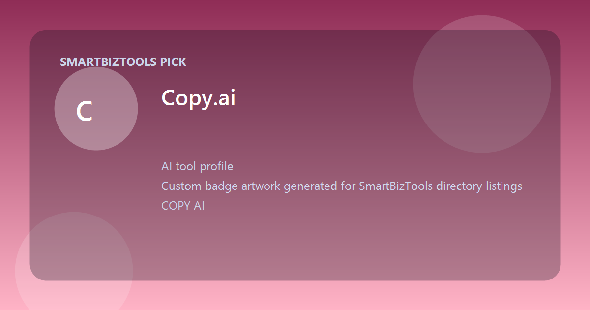 Copy.ai logo-style badge