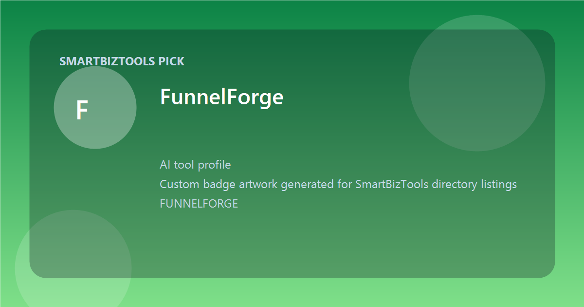 FunnelForge logo-style badge